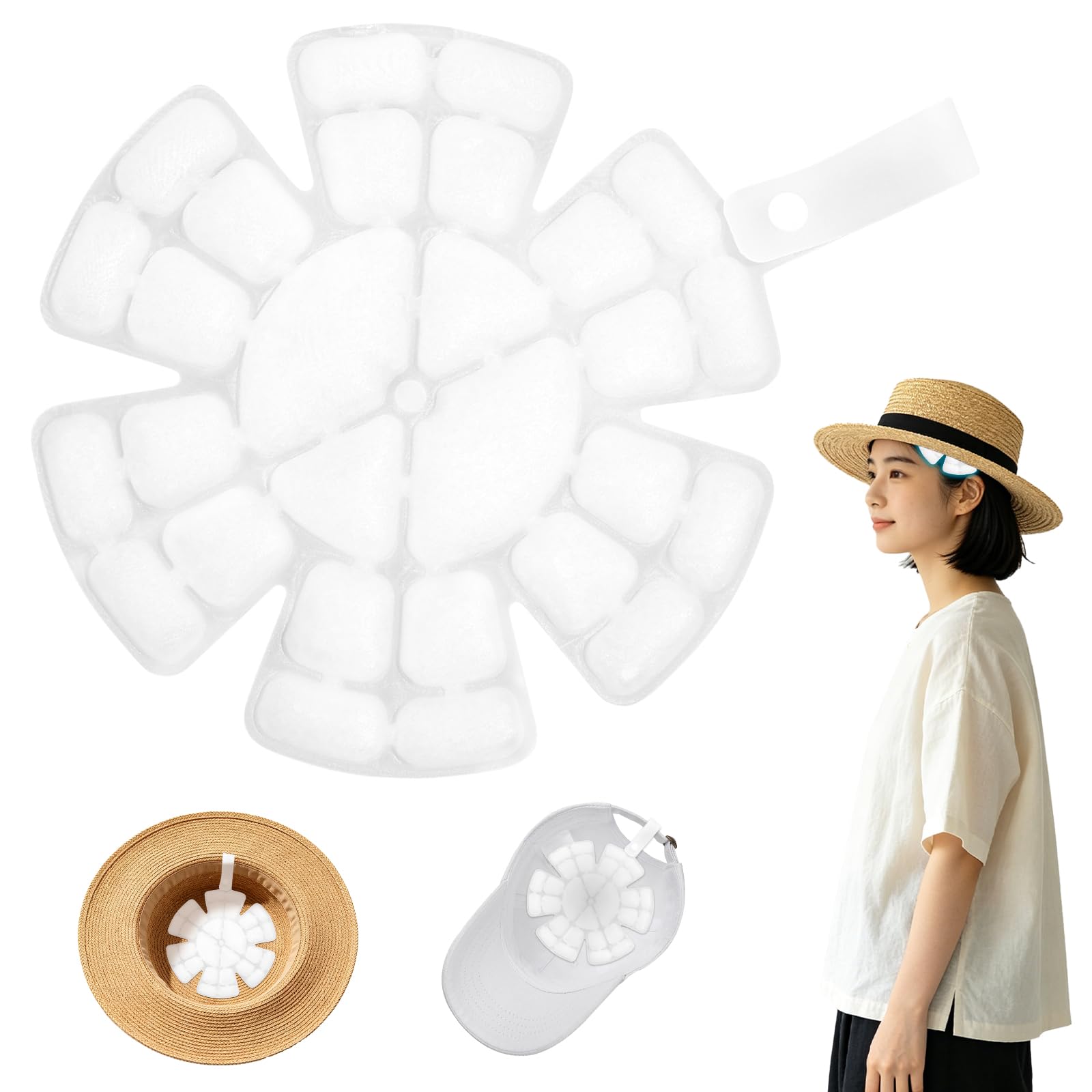 Amazon.co.jp: 【BEAUTY PLAYER】帽子用保冷剤 帽子の中に入れる保冷剤